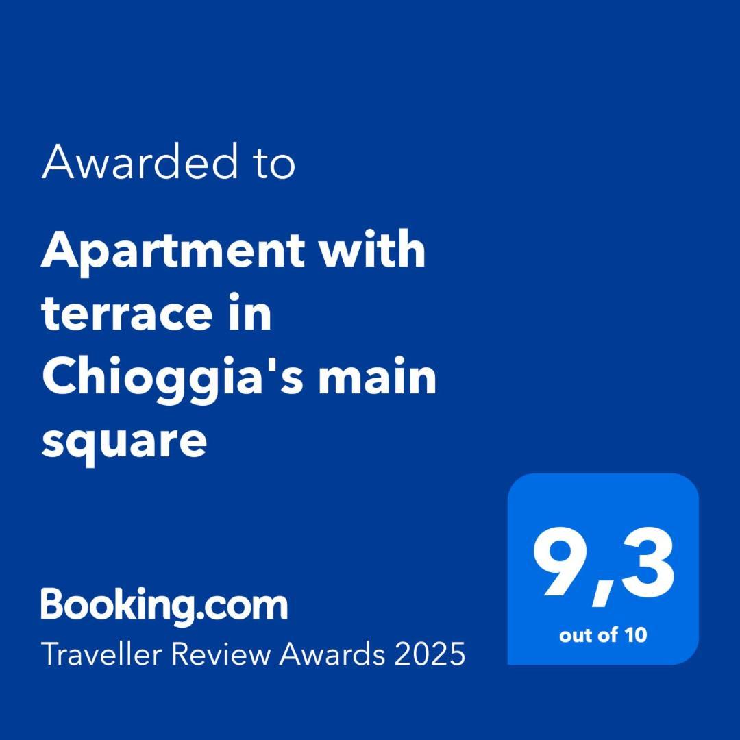Apartment With Terrace In Chioggia'S Main Square Exteriér fotografie