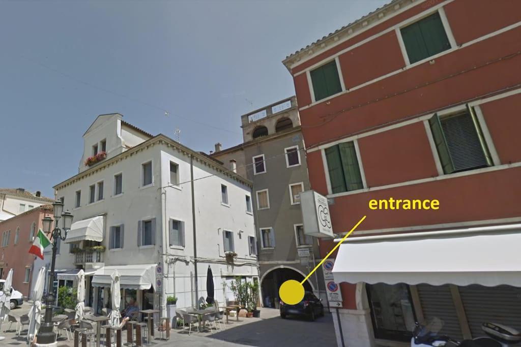 Apartment With Terrace In Chioggia'S Main Square Exteriér fotografie